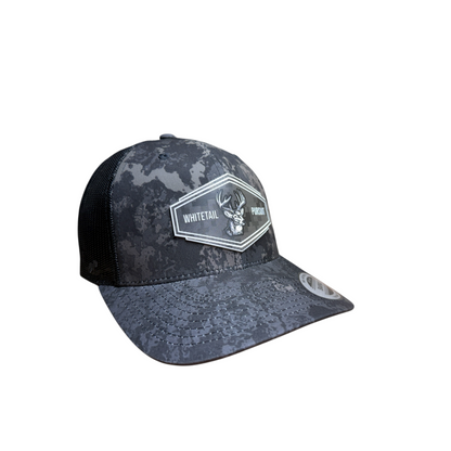 Yupoong 6606 in Poseidon Black Camo