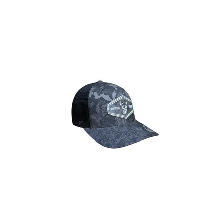 Yupoong 6606 in Poseidon Black Camo