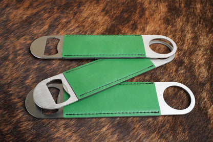 Personalized Leatherette Bottle Opener - Heritage Collection