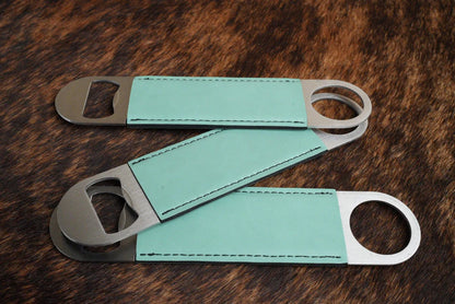 Personalized Leatherette Bottle Opener - Heritage Collection
